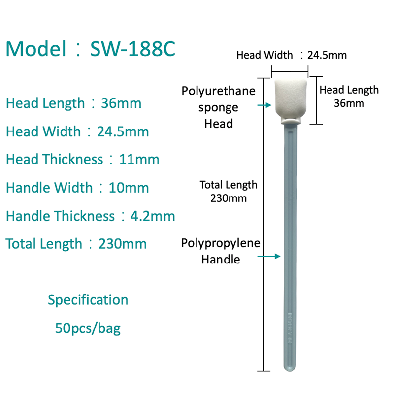 SW-188C Полностью открытая клеточная губчатая тампон