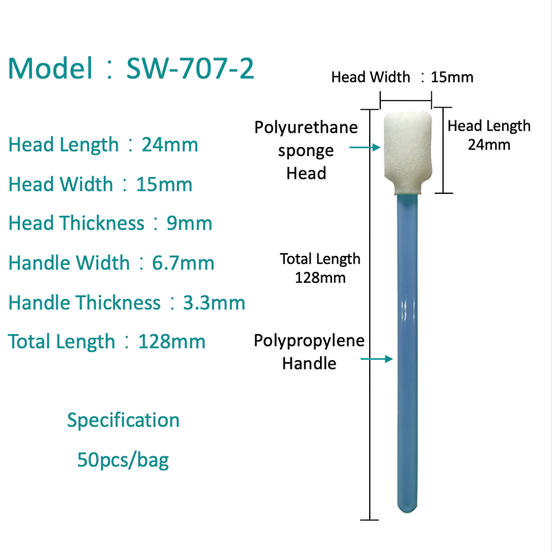 SW-707-2 Прямоугольная губчатая головка