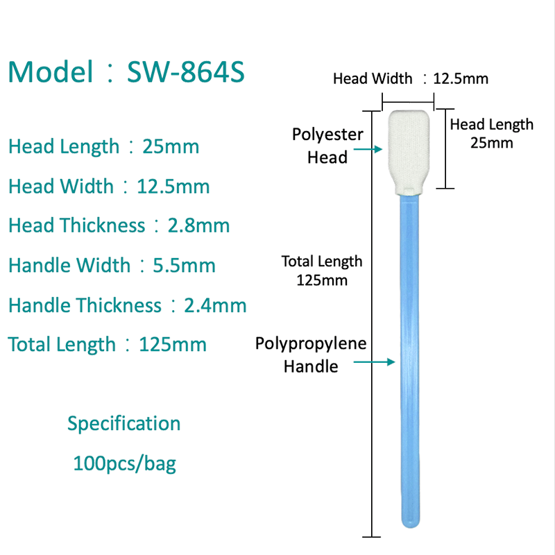 SW-864S износостойкий полиэфирный тампон